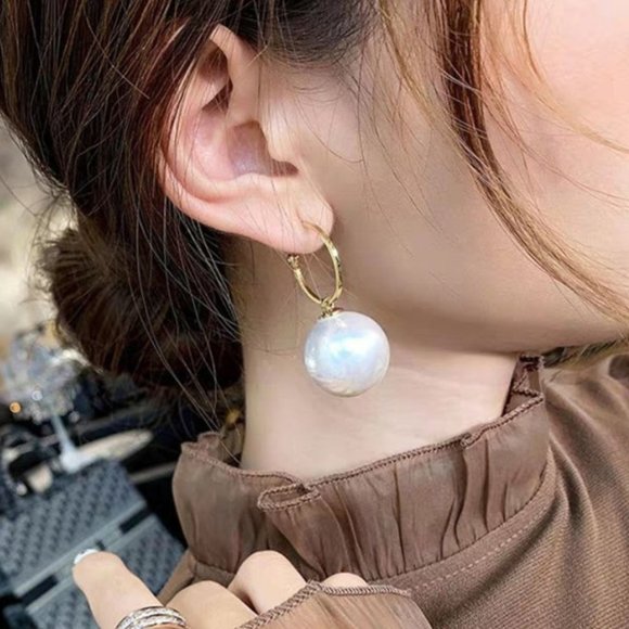 Pearl Earrings ZB1020382 - Picture 1 of 1